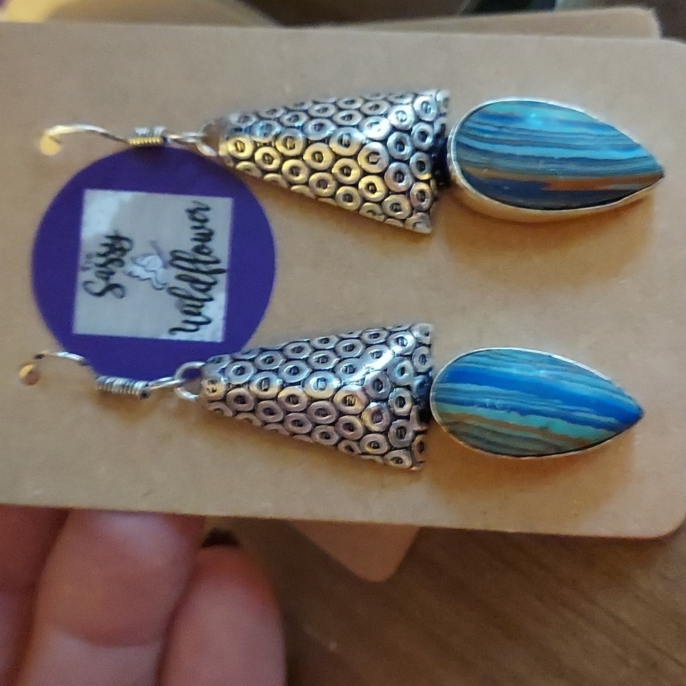 RAINBOW Calisco Sterling Silver Earrings